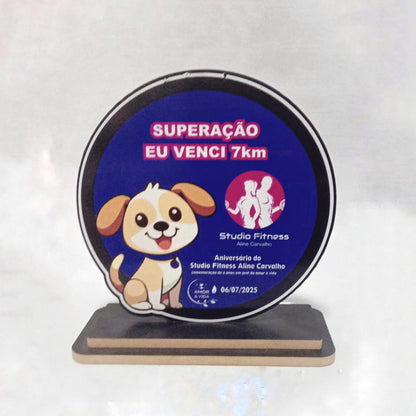 Troféu Personalizado em MDF - Ideal para Premiações e Eventos