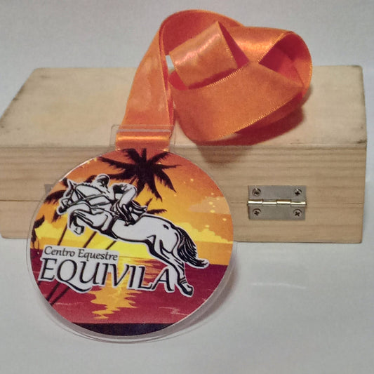 Medalha Personalizada em MDF ou Acrílico - Ideal para Eventos e Premiações Esportivas