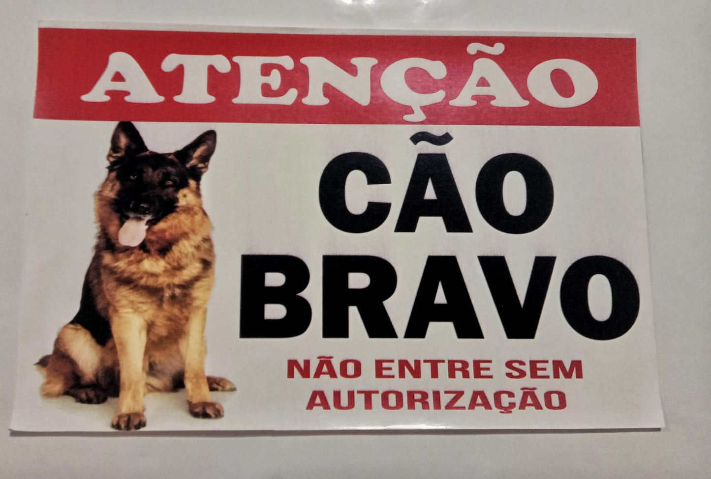Placa de Sinalização em PS e Impressão Digital - Sinalização Modelos ou Personalizado