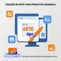 Criação de Arte Personalizada para Produtos da Akuarela.com.br