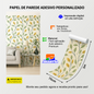 Papel de Parede Adesivo Personalizado - Rolo 3m x 70cm - Decoração Exclusiva
