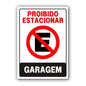 Placa de Sinalização em PS e Impressão Digital - Sinalização Modelos ou Personalizado