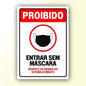 Placa de Sinalização em PS e Impressão Digital - Sinalização Modelos ou Personalizado
