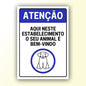 Placa de Sinalização em PS e Impressão Digital - Sinalização Modelos ou Personalizado