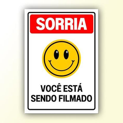 Placa de Sinalização em PS e Impressão Digital - Sinalização Modelos ou Personalizado