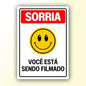 Placa de Sinalização em PS e Impressão Digital - Sinalização Modelos ou Personalizado