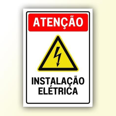 Placa de Sinalização em PS e Impressão Digital - Sinalização Modelos ou Personalizado