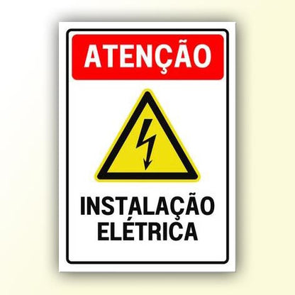 Placa de Sinalização em PS e Impressão Digital - Sinalização Modelos ou Personalizado