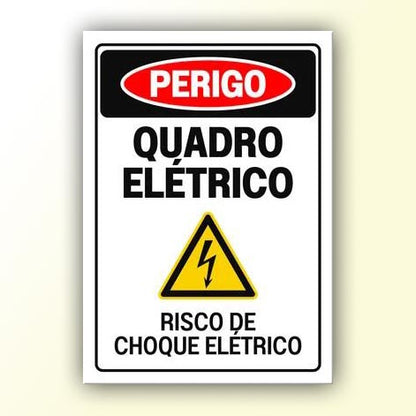 Placa de Sinalização em PS e Impressão Digital - Sinalização Modelos ou Personalizado