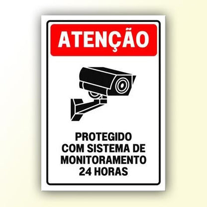 Placa de Sinalização em PS e Impressão Digital - Sinalização Modelos ou Personalizado