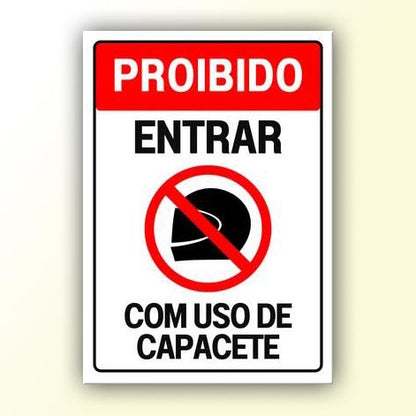 Placa de Sinalização em PS e Impressão Digital - Sinalização Modelos ou Personalizado