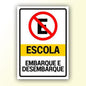 Placa de Sinalização em PS e Impressão Digital - Sinalização Modelos ou Personalizado