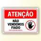 Placa de Sinalização em PS e Impressão Digital - Sinalização Modelos ou Personalizado