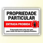 Placa de Sinalização em PS e Impressão Digital - Sinalização Modelos ou Personalizado