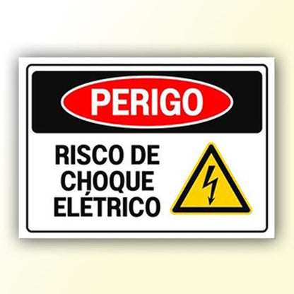 Placa de Sinalização em PS e Impressão Digital - Sinalização Modelos ou Personalizado