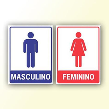 Placa de Sinalização em PS e Impressão Digital - Sinalização Modelos ou Personalizado