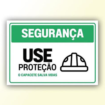 Placa de Sinalização em PS e Impressão Digital - Sinalização Modelos ou Personalizado