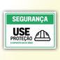 Placa de Sinalização em PS e Impressão Digital - Sinalização Modelos ou Personalizado