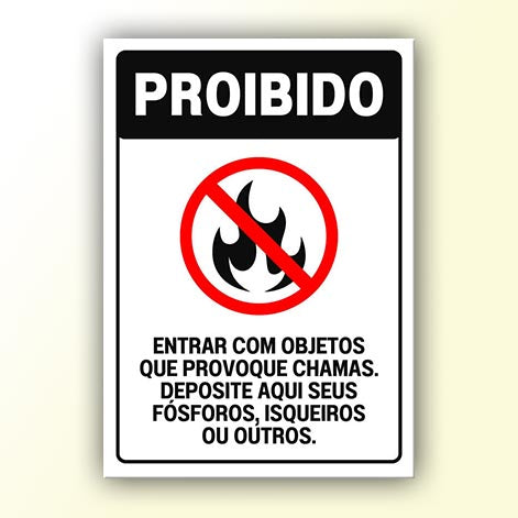 Placa de Sinalização em PS e Impressão Digital - Sinalização Modelos ou Personalizado
