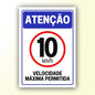 Placa de Sinalização em PS e Impressão Digital - Sinalização Modelos ou Personalizado