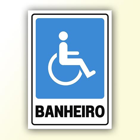 Placa de Sinalização em PS e Impressão Digital - Sinalização Modelos ou Personalizado