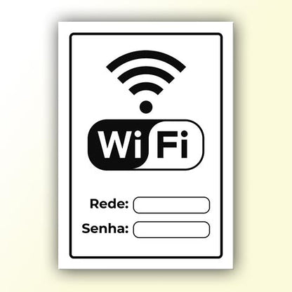Placa de Sinalização em PS e Impressão Digital - Sinalização Modelos ou Personalizado
