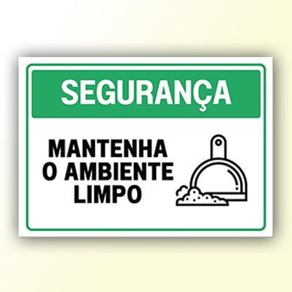 Placa de Sinalização em PS e Impressão Digital - Sinalização Modelos ou Personalizado