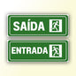 Placa de Sinalização em PS e Impressão Digital - Sinalização Modelos ou Personalizado