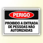 Placa de Sinalização em PS e Impressão Digital - Sinalização Modelos ou Personalizado