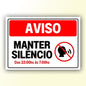 Placa de Sinalização em PS e Impressão Digital - Sinalização Modelos ou Personalizado