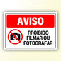 Placa de Sinalização em PS e Impressão Digital - Sinalização Modelos ou Personalizado