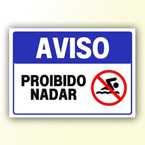 Placa de Sinalização em PS e Impressão Digital - Sinalização Modelos ou Personalizado