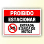 Placa de Sinalização em PS e Impressão Digital - Sinalização Modelos ou Personalizado