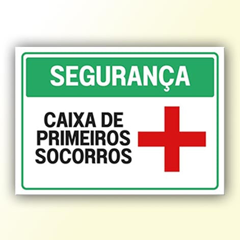 Placa de Sinalização em PS e Impressão Digital - Sinalização Modelos ou Personalizado