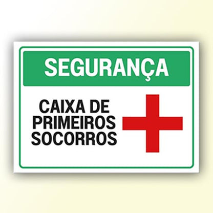 Placa de Sinalização em PS e Impressão Digital - Sinalização Modelos ou Personalizado