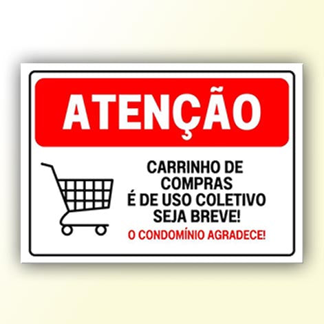 Placa de Sinalização em PS e Impressão Digital - Sinalização Modelos ou Personalizado