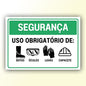 Placa de Sinalização em PS e Impressão Digital - Sinalização Modelos ou Personalizado