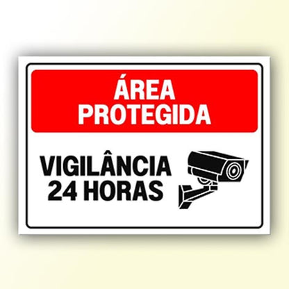 Placa de Sinalização em PS e Impressão Digital - Sinalização Modelos ou Personalizado