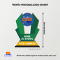 Troféu Personalizado em MDF - Ideal para Premiações e Eventos