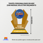 Troféu Personalizado em MDF - Ideal para Premiações e Eventos
